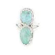 .925 Sterling Silver Handmade Certified Authentic Navajo Natural Turquoise Native American Ring 18187-11 .925 Sterling Silver Handmade Certified Authentic Navajo Natural Turquoise Native American Ring 18187-11