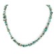 Certified Authentic Navajo .925 Sterling Silver Turquoise Native American Necklace 15851-380