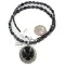 Handmade Navajo .925 Sterling Silver Turquoise Black Onyx Snowflakes Obsidian Necklace NB160212182127