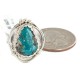 .925 Sterling Silver Handmade Certified Authentic Navajo Natural Turquoise # 8 Native American Ring 18188-1 .925 Sterling Silver Handmade Certified Authentic Navajo Natural Turquoise # 8 Native American Ring 18188-1