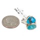 Navajo .925 Sterling Silver Certified Authentic Handmade Turquoise Native American Ring 18187-4 Navajo .925 Sterling Silver Certified Authentic Handmade Turquoise Native American Ring 18187-4