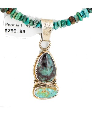 .925 Sterling Silver Certified Authentic Navajo Natural Turquoise Coral Native American Necklace 18190-1-1601 .925 Sterling Silver Certified Authentic Navajo Natural Turquoise Coral Native American Necklace 18190-1-1601