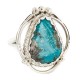 .925 Sterling Silver Handmade Certified Authentic Navajo Natural Turquoise # 8 Native American Ring 18188-1 .925 Sterling Silver Handmade Certified Authentic Navajo Natural Turquoise # 8 Native American Ring 18188-1