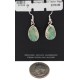 Certified Authentic Navajo Handmade .925 Sterling Silver Natural Turquoise Native American Dangle Earrings 97006-4