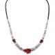 .925 Sterling Silver Navajo Certified Authentic Coral and Natural Turquoise Graduated Heishi Native American Necklace 95005