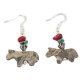 Horse Certified Authentic Navajo .925 Sterling Silver Hooks Natural Turquoise and Green Jasper Coral Dangle Native American Earrings 97002-8 Horse Certified Authentic Navajo .925 Sterling Silver Hooks Natural Turquoise and Green Jasper Coral Dangle Native American Earrings 97002-8