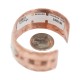 Bear Paw Navajo .925 Sterling Silver Certified Authentic Handmade Native American Pure Copper Bracelet 92006-4 Bear Paw Navajo .925 Sterling Silver Certified Authentic Handmade Native American Pure Copper Bracelet 92006-4
