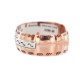 Wide Certified Authentic Navajo .925 Sterling Silver Handmade Native American Pure Copper Bracelet 92005-8 Wide Certified Authentic Navajo .925 Sterling Silver Handmade Native American Pure Copper Bracelet 92005-8