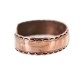 Certified Authentic Navajo Handmade Native American Pure Copper Bracelet 92007-1
