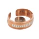 Certified Authentic Navajo .925 Sterling Silver Handmade Horse Native American Pure Copper Bracelet 92005-10