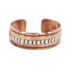 Certified Authentic Navajo .925 Sterling Silver Handmade Horse Native American Pure Copper Bracelet 92008