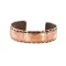 Certified Authentic Navajo Handmade Native American Pure Copper Bracelet 92007-1