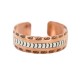 Certified Authentic Navajo Horse .925 Sterling Silver Handmade Native American Pure Copper Bracelet 92005-2