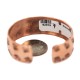 Certified Authentic Horse Head .925 Sterling Silver Handmade Navajo Native American Pure Copper Bracelet  92018-7