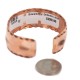 Certified Authentic Navajo Feather Maze .925 Sterling Silver Handmade Native American Pure Copper Bracelet  92005-11