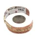Certified Authentic Handmade Navajo Brass Native American Pure Copper Bracelet 92023-6 Certified Authentic Handmade Navajo Brass Native American Pure Copper Bracelet 92023-6