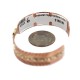 Certified Authentic Handmade Navajo Brass Native American Pure Copper Bracelet  92023-6