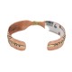 Certified Authentic Handmade Navajo Brass Native American Pure Copper Bracelet  92023-6