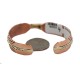 Certified Authentic Handmade Navajo Brass Native American Pure Copper Bracelet 92023-4 Certified Authentic Handmade Navajo Brass Native American Pure Copper Bracelet 92023-4