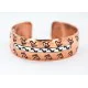 Certified Authentic Horse Head .925 Sterling Silver Handmade Navajo Native American Pure Copper Bracelet  92018-7