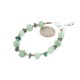 Navajo .925 Sterling Silver Certified Authentic Natural Turquoise Jade Native American Bracelet 92015 Navajo .925 Sterling Silver Certified Authentic Natural Turquoise Jade Native American Bracelet 92015