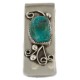 Navajo Handmade Certified Authentic .925 Sterling Silver Natural Carico Lake Native American Nickel Money Clip 91005-1 Navajo Handmade Certified Authentic .925 Sterling Silver Natural Carico Lake Native American Nickel Money Clip 91005-1