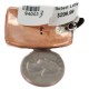 Bear Paw Handmade Certified Authentic Navajo Pure .925 Sterling Silver Native American Copper Pendant 94003-3 Bear Paw Handmade Certified Authentic Navajo Pure .925 Sterling Silver Native American Copper Pendant 94003-3