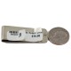 Sun Navajo .925 Sterling Silver Handmade Certified Authentic Native American Nickel Money Clip 91002-3