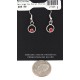 Certified Authentic Navajo .925 Sterling Silver Natural Coral Dangle Native American Earrings 27226-1 Certified Authentic Navajo .925 Sterling Silver Natural Coral Dangle Native American Earrings 27226-1