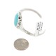 Handmade Certified Authentic Navajo .925 Sterling Silver Turquoise Native American Bracelet 13085