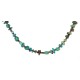 Certified Authentic Navajo .925 Sterling Silver Natural Turquoise Native American Necklace 18194