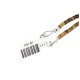 Certified Authentic Navajo .925 Sterling Silver Natural Turquoise Native American Necklace 18194