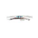 Handmade Silver Certified Authentic Navajo Natural Turquoise Native American Hair Barrette 10346-7