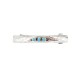 Silver Certified Authentic Handmade Navajo Natural Turquoise Native American Hair Barrette 10346-3