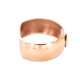 Certified Authentic Handmade Navajo Brass Native American Pure Copper Bracelet 13097-1