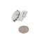 .925 Sterling Silver Navajo Certified Authentic Handmade White Howlite Native American Ring size 8 3/4 18198-2