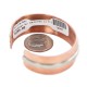 Rare Certified Authentic Navajo Nickel Handmade Native American Pure Copper Bracelet 12947