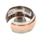 Rare Wide Certified Authentic Navajo Nickel Handmade Native American Pure Copper Bracelet 13107