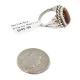 Handmade Navajo Certified Authentic .925 Sterling Silver Natural Tigers Eye Native American Ring Size 7 13106-4