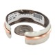 Rare Certified Authentic Navajo Nickel Handmade Native American Pure Copper Bracelet 13120