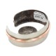 Rare Certified Authentic Navajo Nickel Handmade Native American Pure Copper Bracelet 13120