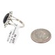 Navajo .925 Sterling Silver Certified Authentic Handmade Natural Black Onyx Native American Ring Size 9 13115-1 Navajo .925 Sterling Silver Certified Authentic Handmade Natural Black Onyx Native American Ring Size 9 13115-1