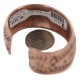 Certified Authentic Navajo Swirl Handmade Native American Pure Copper Bracelet 13125-2 Certified Authentic Navajo Swirl Handmade Native American Pure Copper Bracelet 13125-2