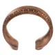 Certified Authentic Feather Navajo Handmade Native American Pure Copper Bracelet 12777-101
