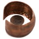 Certified Authentic Feather Navajo Handmade Native American Pure Copper Bracelet 12777-101 Certified Authentic Feather Navajo Handmade Native American Pure Copper Bracelet 12777-101