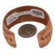 Certified Authentic Horse Navajo Handmade Native American Pure Copper Bracelet 12777-102