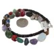 Butterfly Certified Authentic Navajo .925 Sterling Silver Natural Multicolor Stones Native American Necklace 15778-00 Butterfly Certified Authentic Navajo .925 Sterling Silver Natural Multicolor Stones Native American Necklace 15778-00