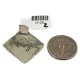Handmade Certified Authentic Navajo Native American Nickel Pendant 13128-2 Handmade Certified Authentic Navajo Native American Nickel Pendant 13128-2