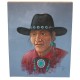 $450 Navajo Indian Painted by Certified Authentic Acrylic Native American Painting  10800