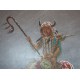 $490 Navajo Indian Winter Painted by Certified Authentic Acrylic Native American Painting  10783